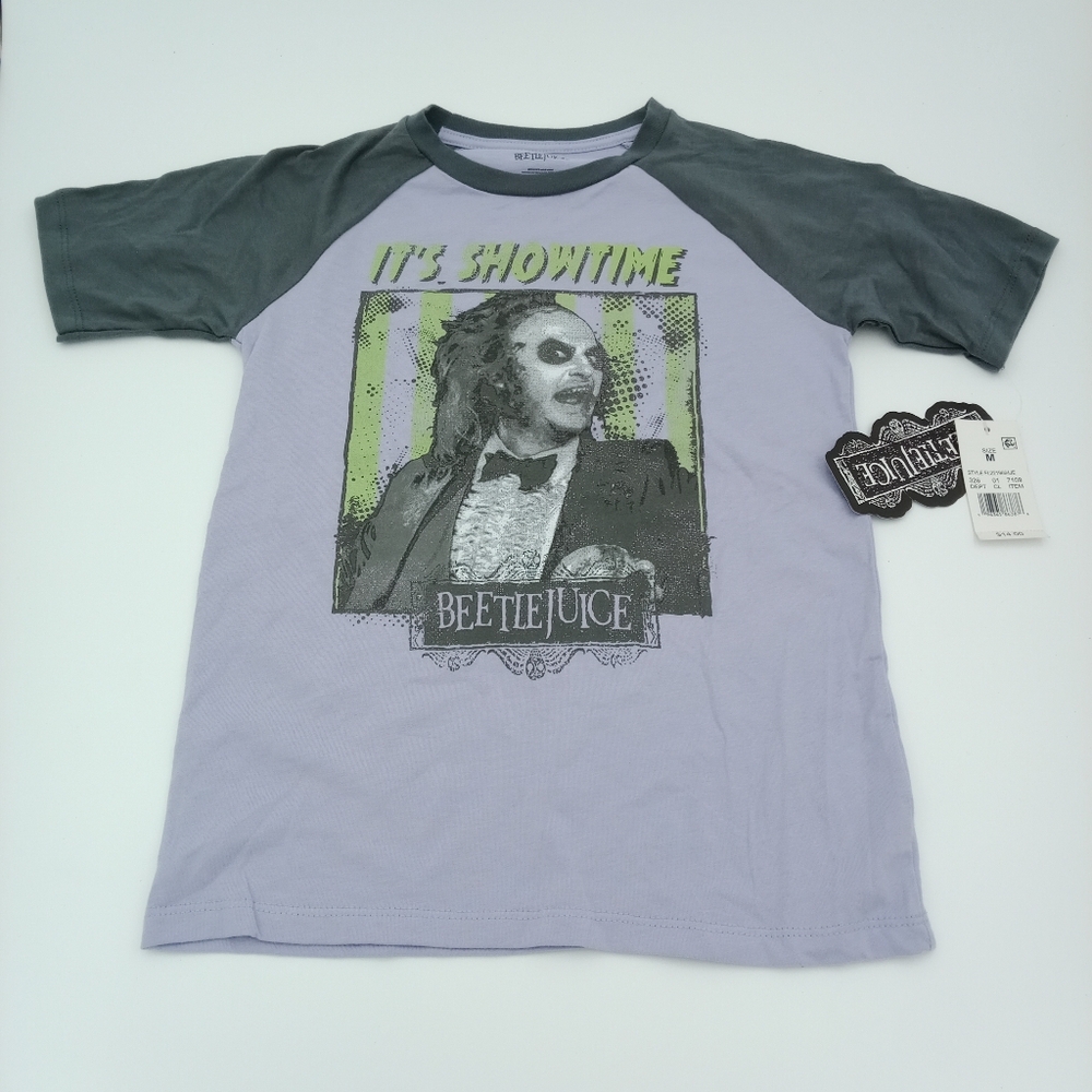 Kids Bettlejuice Medium Shirt NWT